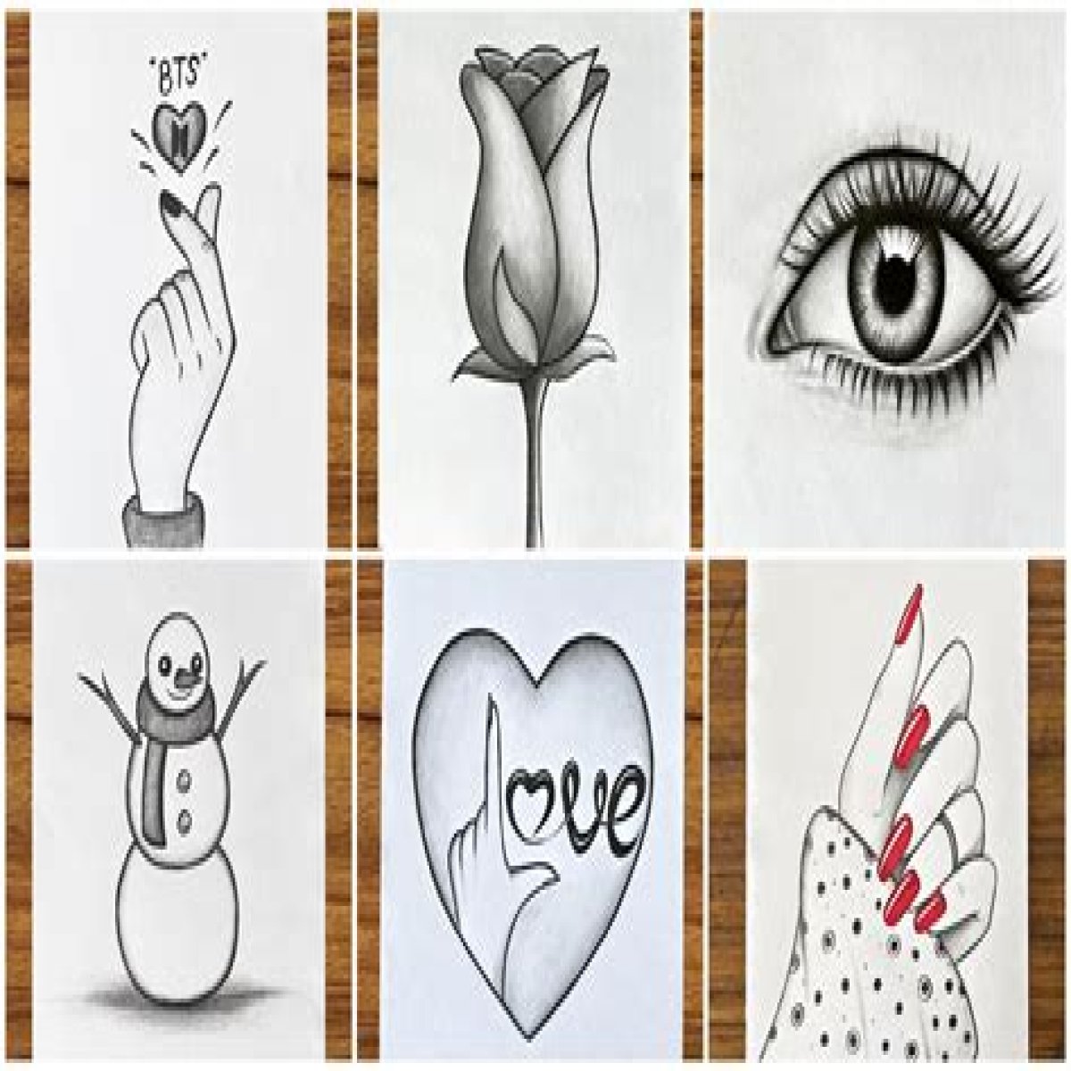 Easy Drawing Ideas - The Biggest Collection of Beginner Drawing Ideas