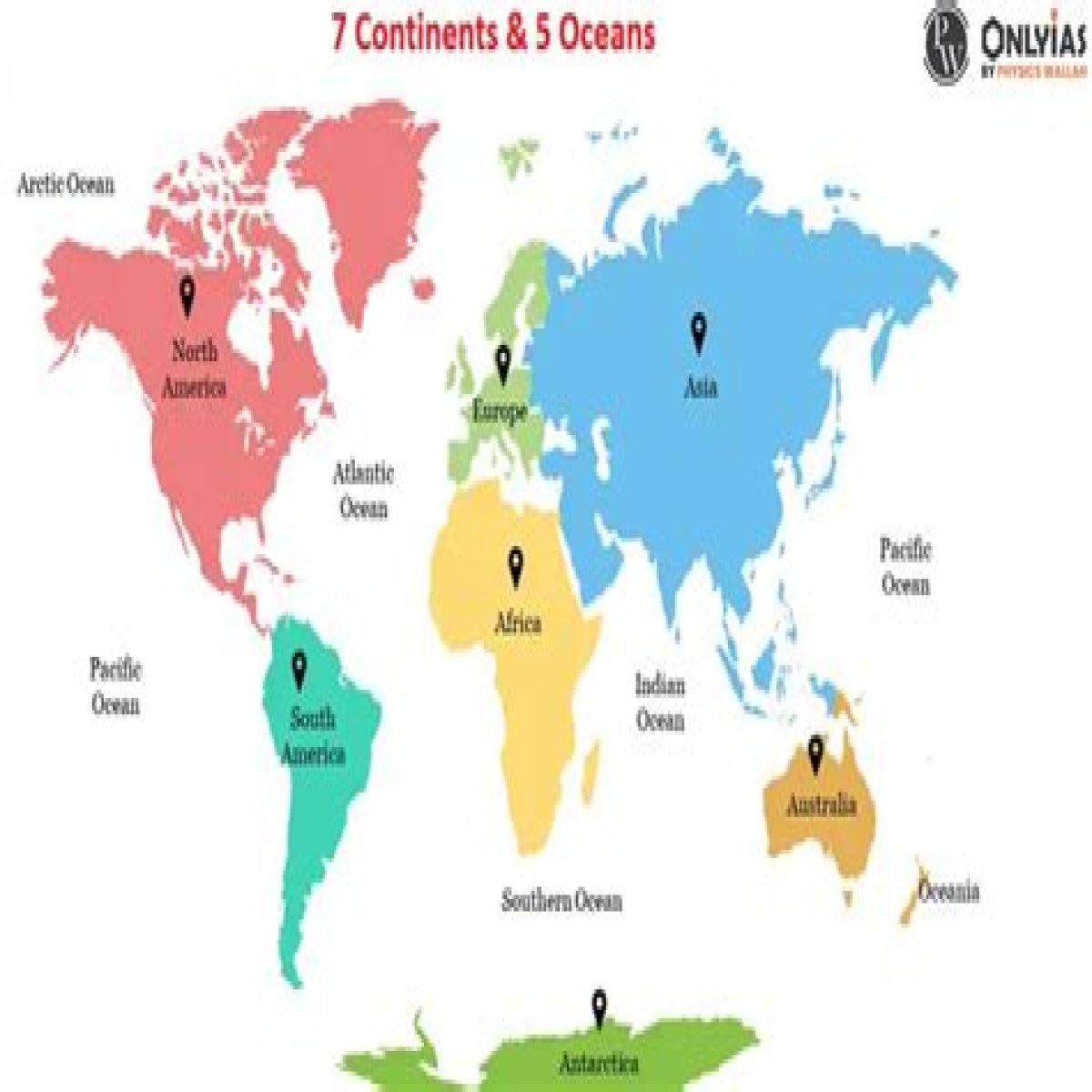 Exploring The Diversity Of The 5 Continents