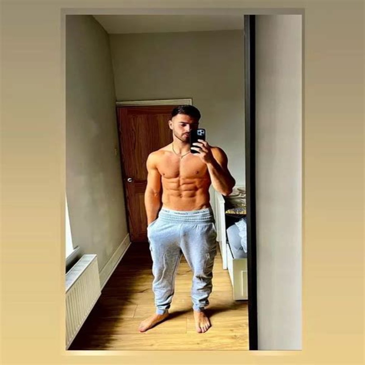 Hollyoaks hunk Owen Warner strips to his underwear to cook Valentine’s Day dinner for girlfriend