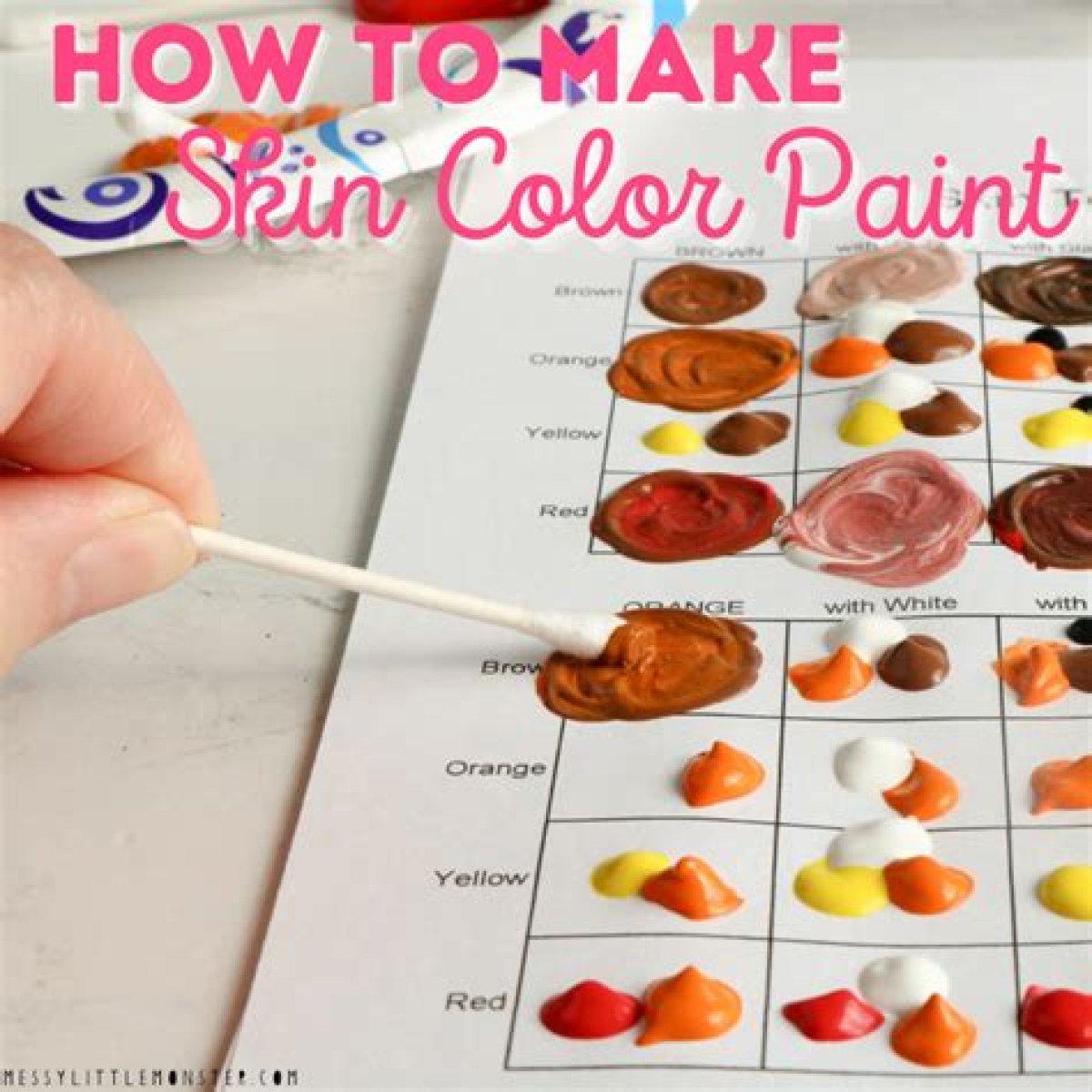 How to Make Skin Color