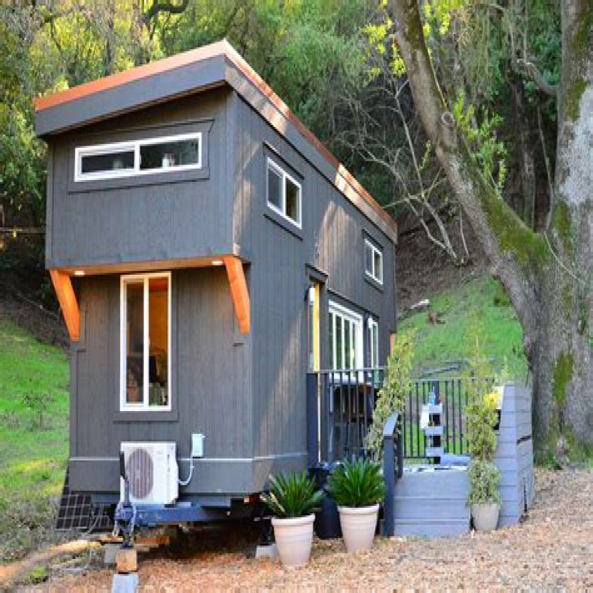 I built my tiny home for just $3,000 - I did everything myself but you'll never guess where I shower