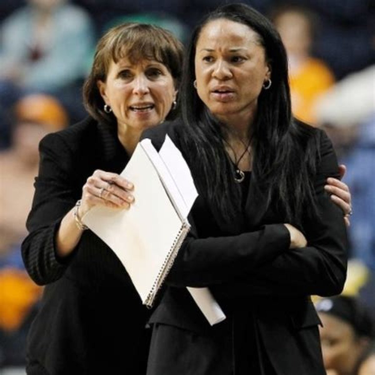 Is Dawn Staley married? Who is Lisa Boyer?