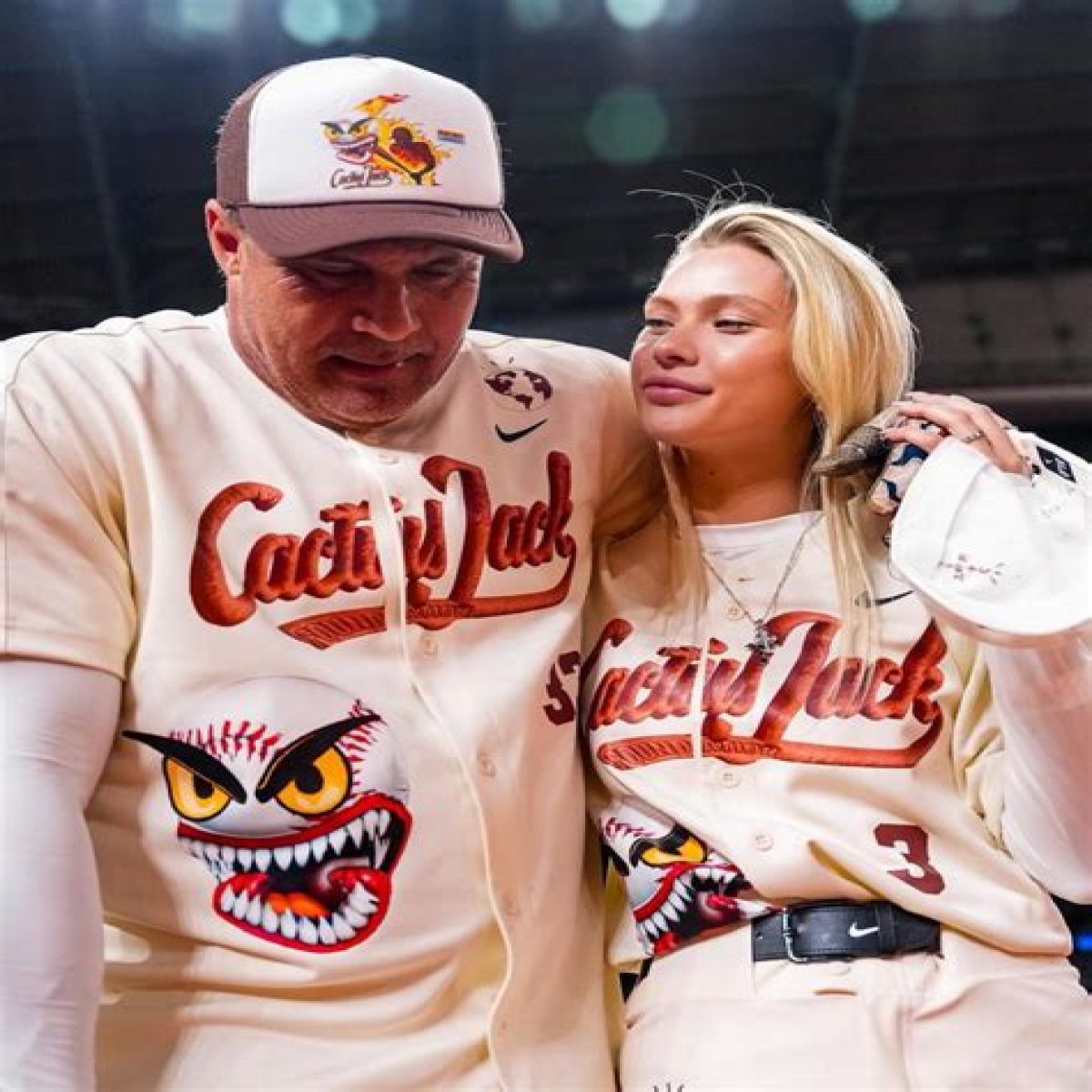 Jose Canseco's model daughter claims ex-MLB star 'blew all the family money' and she had to 'work my a** off'