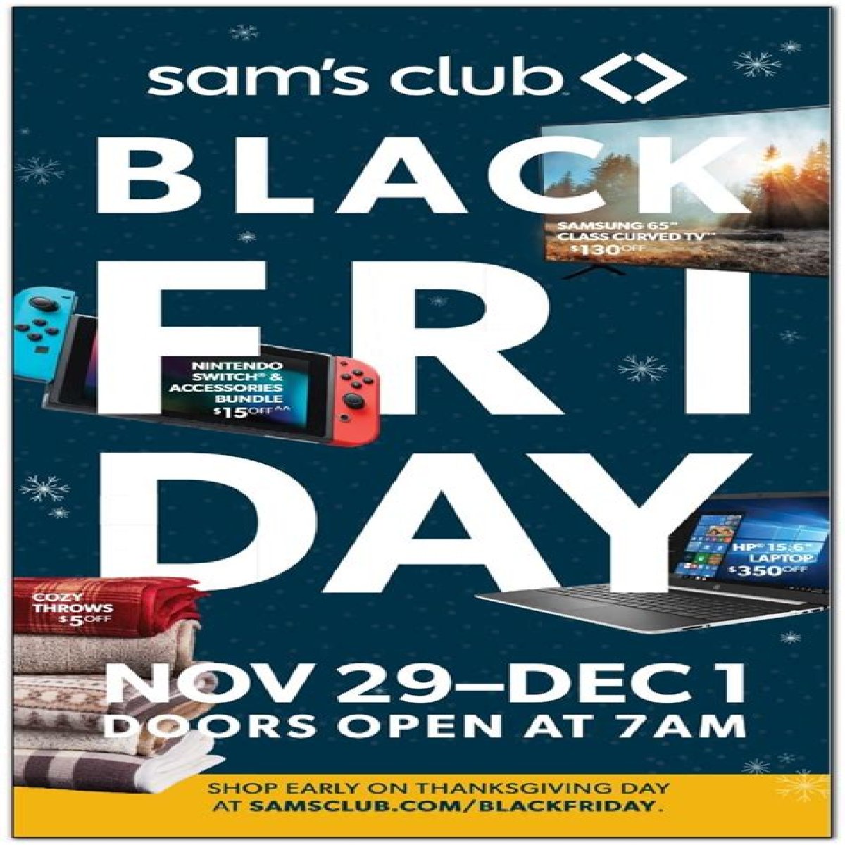 Sam's Club Black Friday deals in 2020