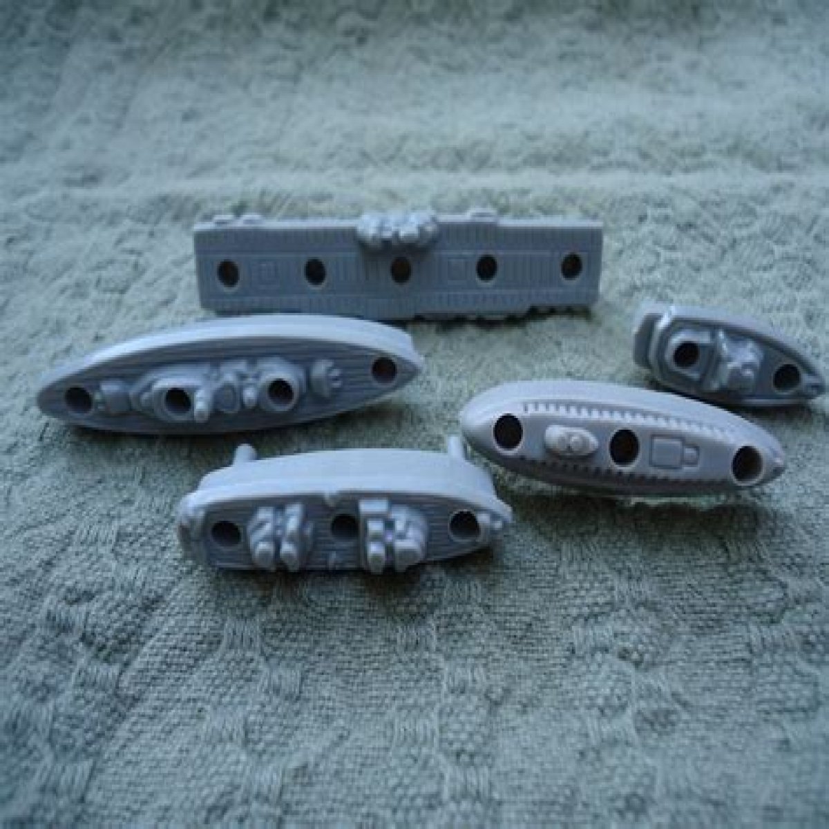 Small plastic piece in the game Battleship