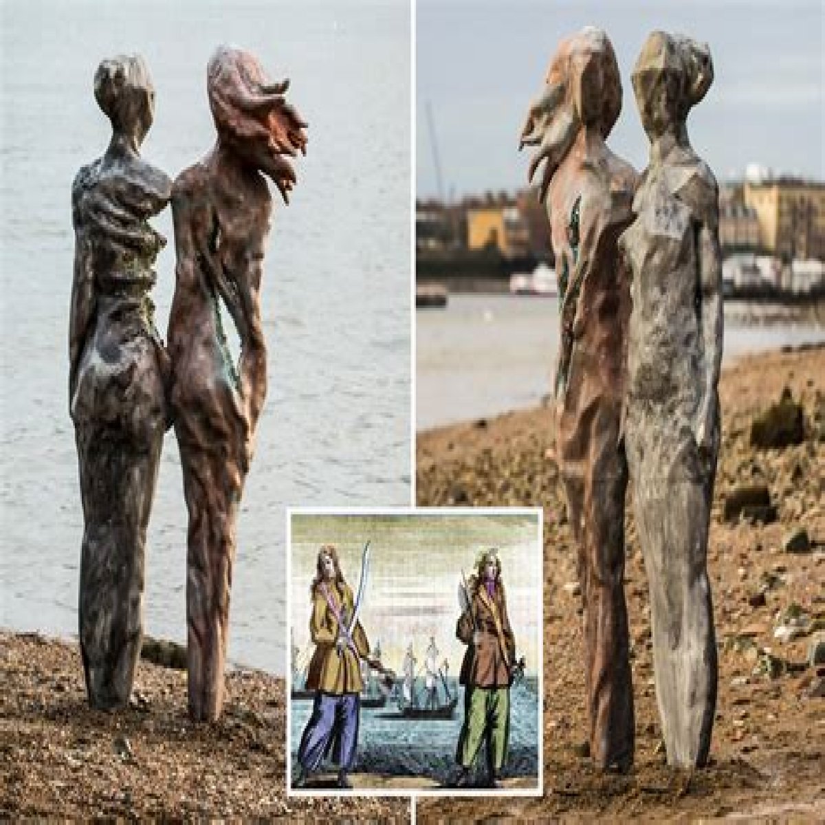 Statue of 18th century lesbian pirates banned for being 'sexist'