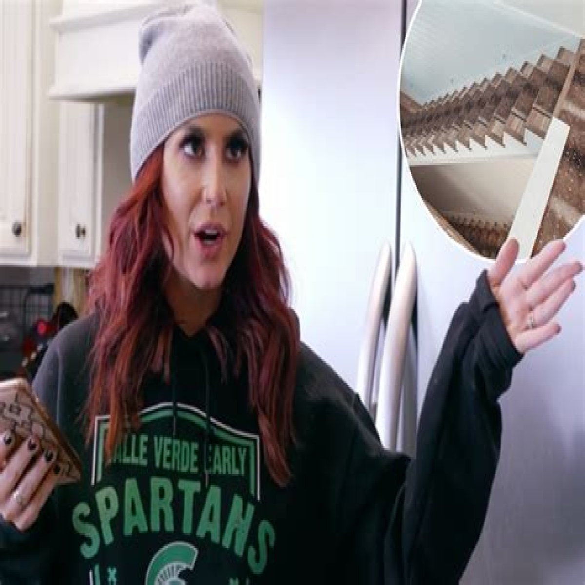 Teen Mom Chelsea Houska shows off antelope-print rug in 'ugly' new home after admitting 'not everyone's gonna like it'