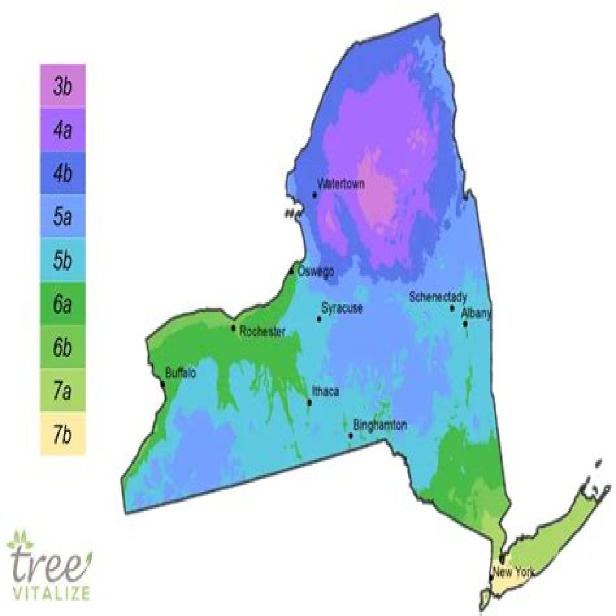What climate zone is Rochester NY?