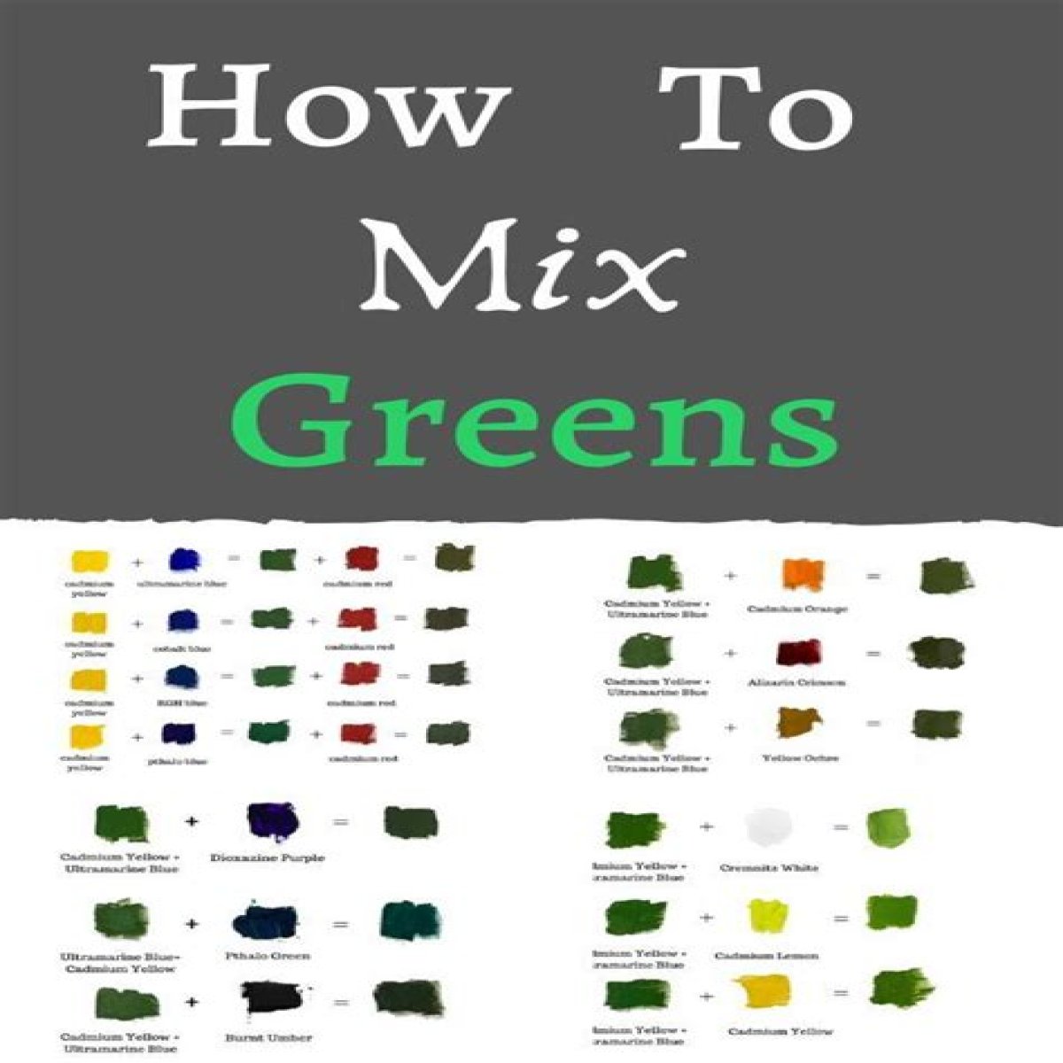What Colors Make Green? - Your Guide for Mixing Shades of Green