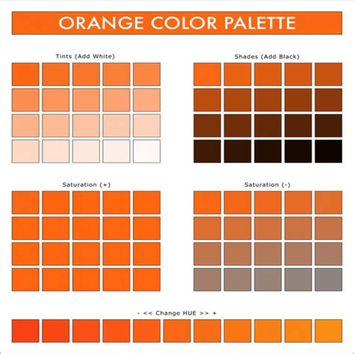 What Colors Make Orange? - How to Mix Different Shades of Orange